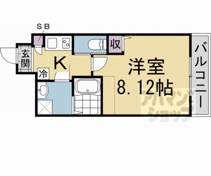 【Gladvis二条式部】間取