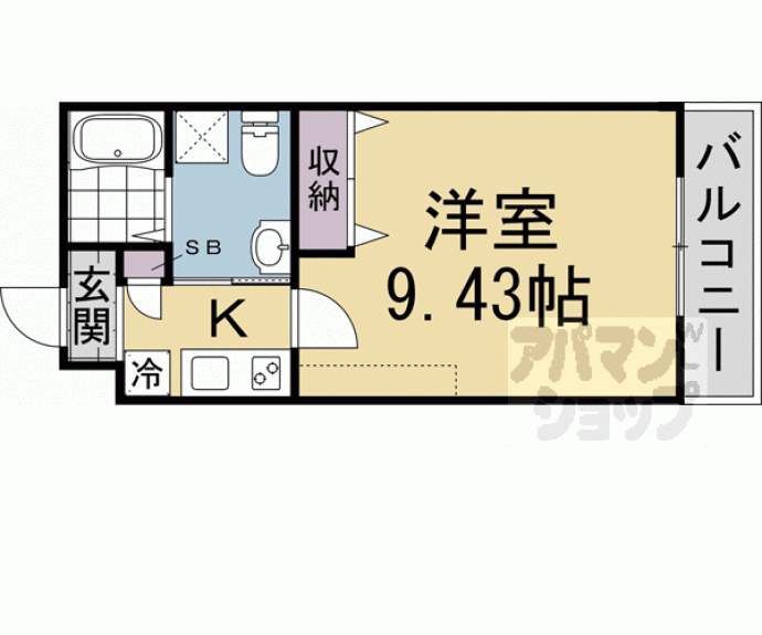 【Gladvis二条式部】間取