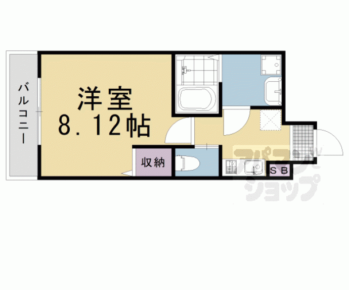 【Ｇｌａｄｖｉｓ二条式部】間取