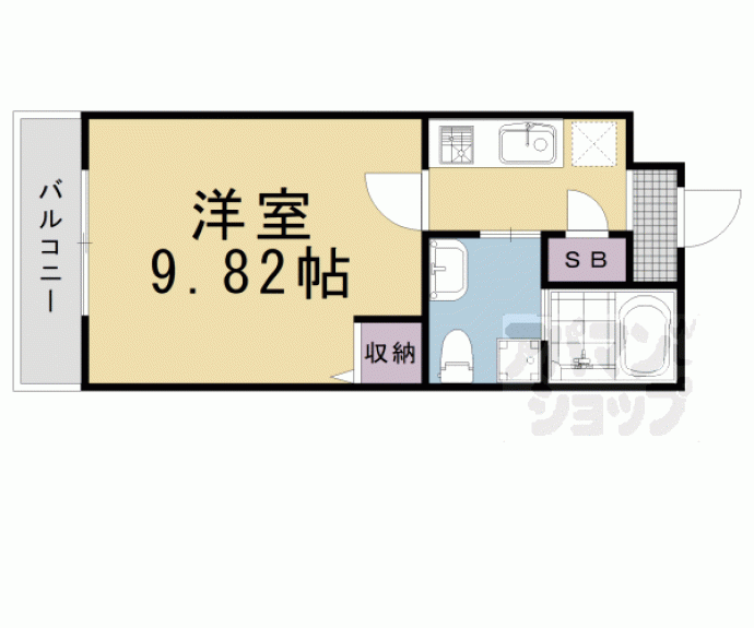 【Ｇｌａｄｖｉｓ二条式部】間取