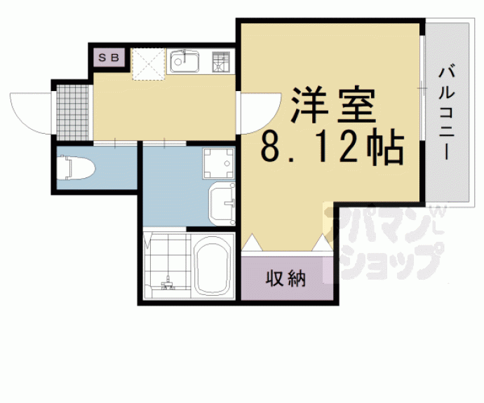 【Ｇｌａｄｖｉｓ二条式部】間取
