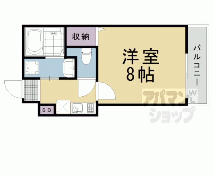 【Ｇｌａｄｖｉｓ二条式部】間取
