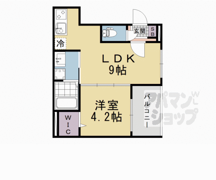 【ハーモニーテラス景勝町】間取