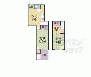 【北花山市田町貸家】