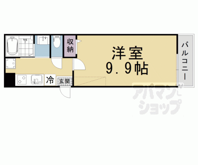 【アークリード由美浜】間取