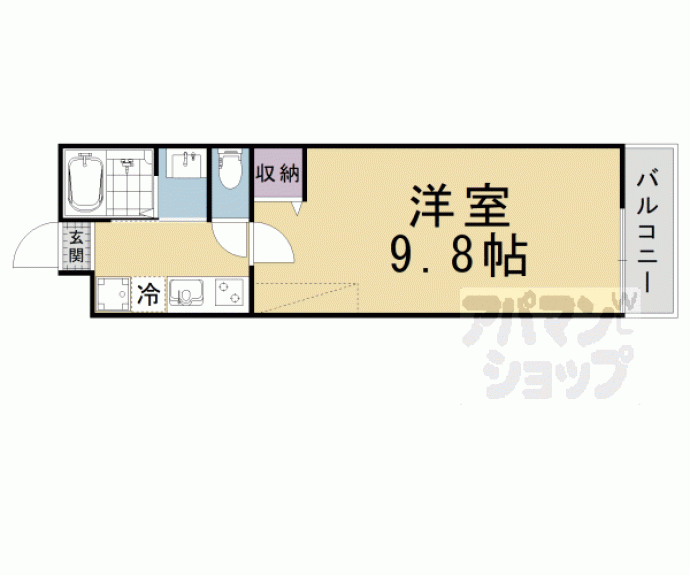 【アークリード由美浜】間取