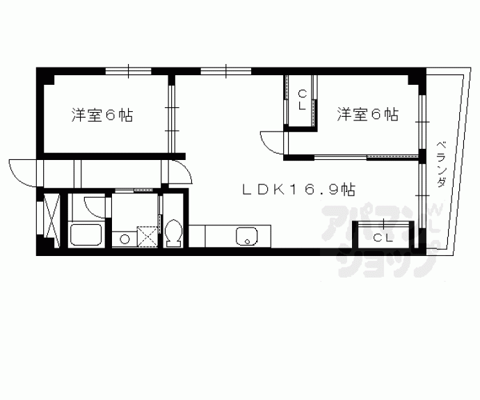 【今井マンション】間取