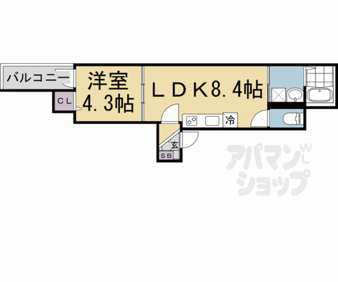【Ｆ　ａｓｅｃｉａ　Ｎｅｉｇｅ】間取