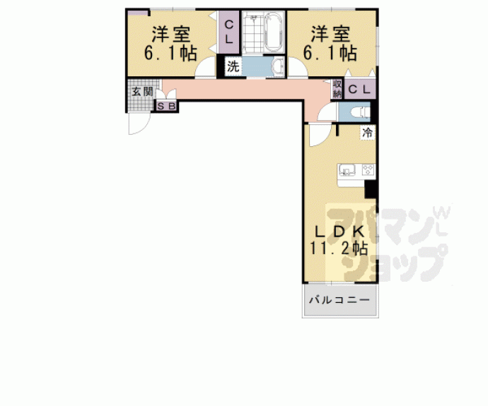 【さくら荘】間取