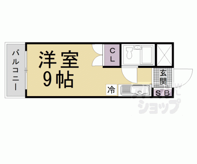 【大八木マンション】間取