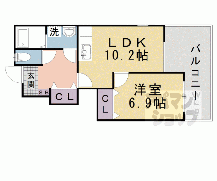 【サンプレス比叡】間取