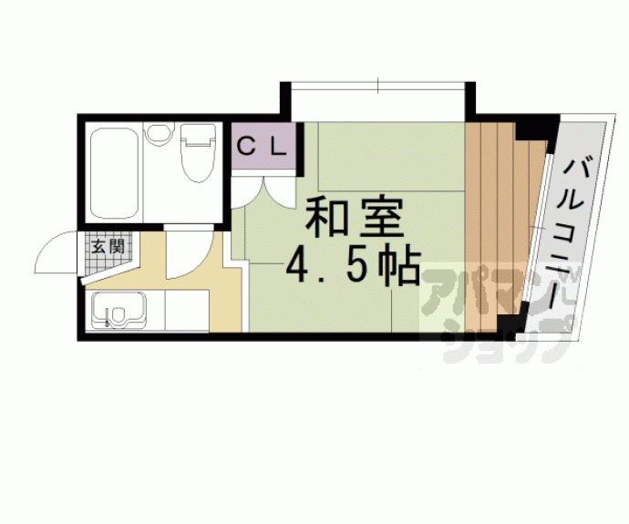 【コートハイムＭＵＲＡＪＩ】間取