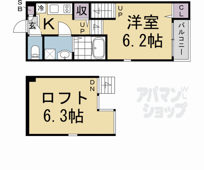 【ハーモニーテラス東野】間取
