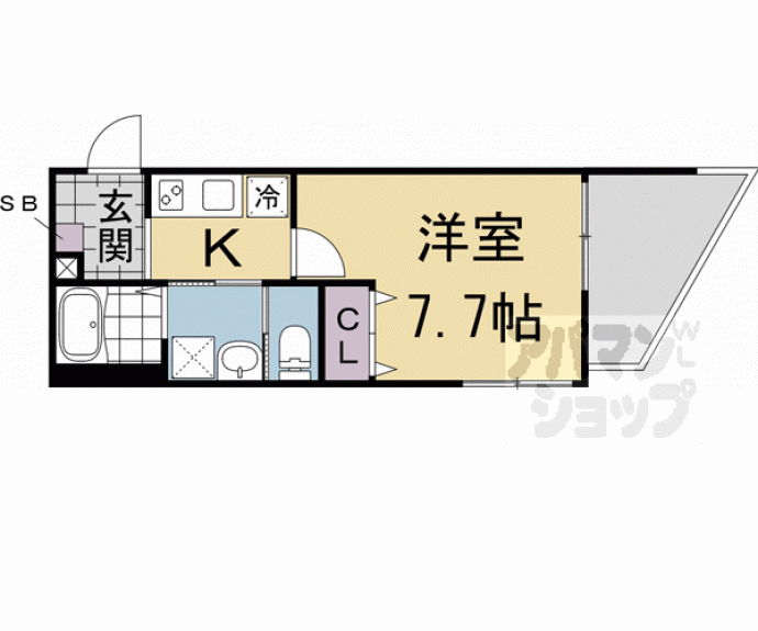 【セレニティ伏見桃山】間取