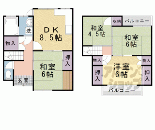 【今堅田３丁目貸家】