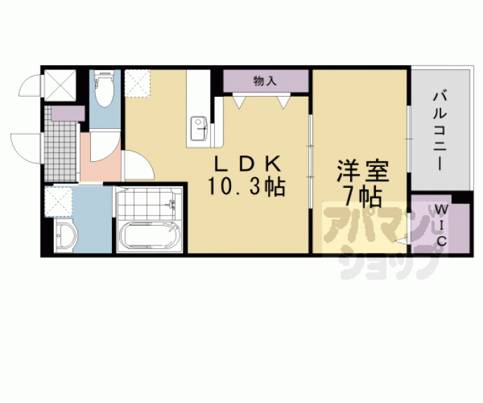 【メゾンドエフ】間取