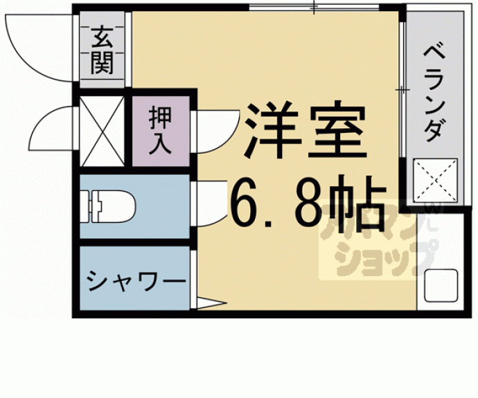 【桃山サニーハイツ】間取