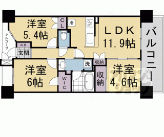 【メロディーハイム西大路デュオノワール】