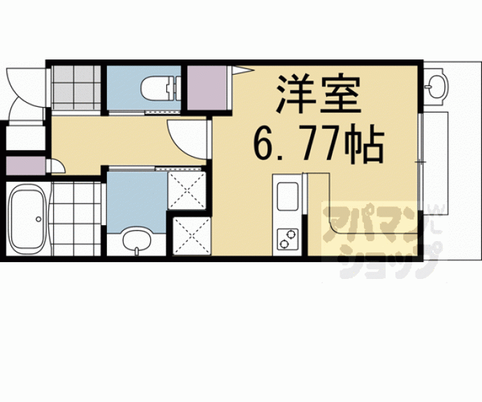 【（仮）継孝院町アパート】間取
