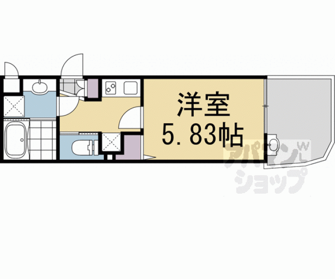 【（仮）継孝院町アパート】間取