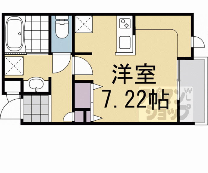 【（仮）継孝院町アパート】間取