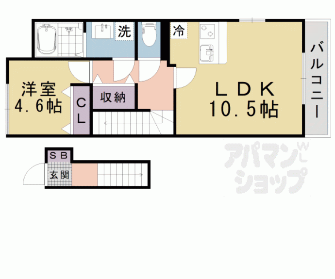 【ＷＡＶＥ－？Ⅲ】間取