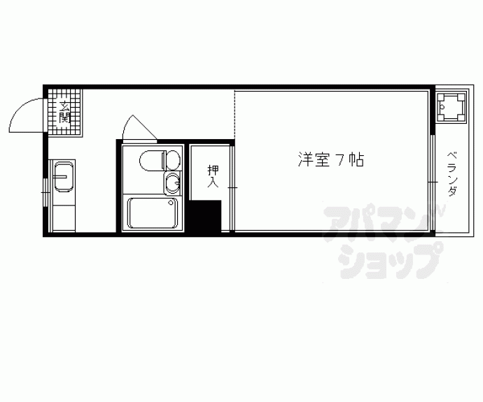 【メゾンポエムⅢ】間取