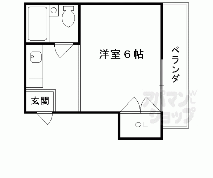 【ピエール山科】間取