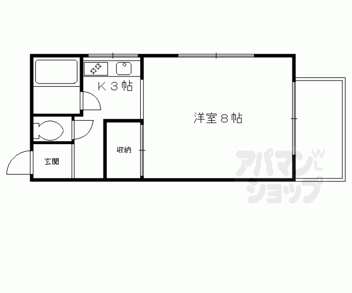【メゾン林】間取