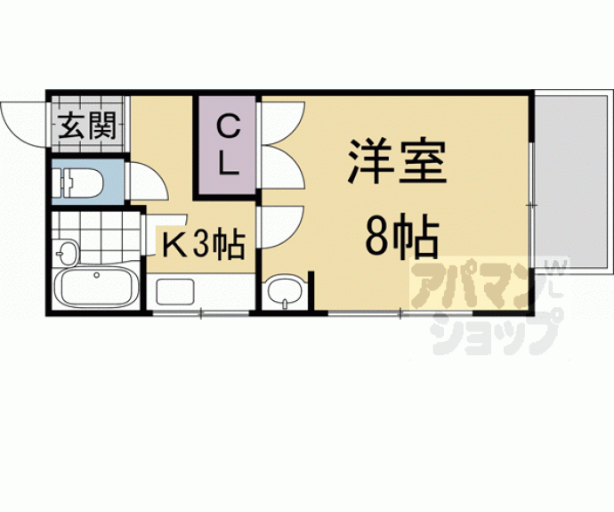 【メゾン林】間取