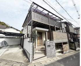 川田山田貸家：間取図