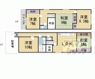 【桃山町本多上野貸家】