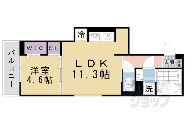 【ラヴィベル本堅田】間取