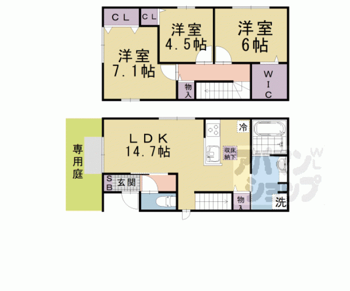 【アスターテラス】間取