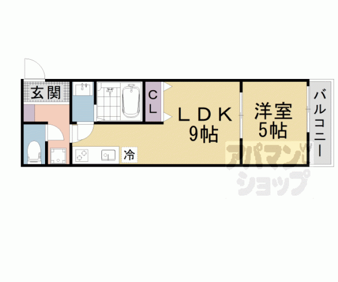【仮称）マナーズテラス山科駅前】間取