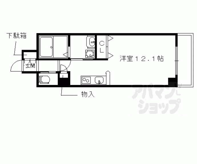 【エルセレーノ山科】間取