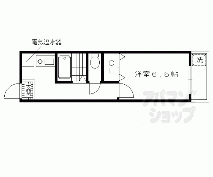 【リバーサイド墨染】間取