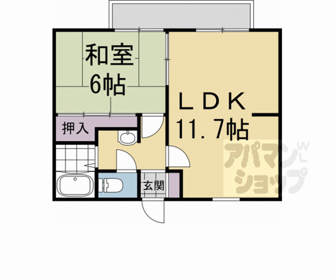 【リヴィエール槇ノ内】間取