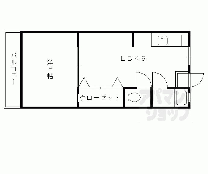 【福徳マンション】間取