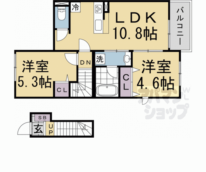 【仮称）八条源町プロジェクト】間取