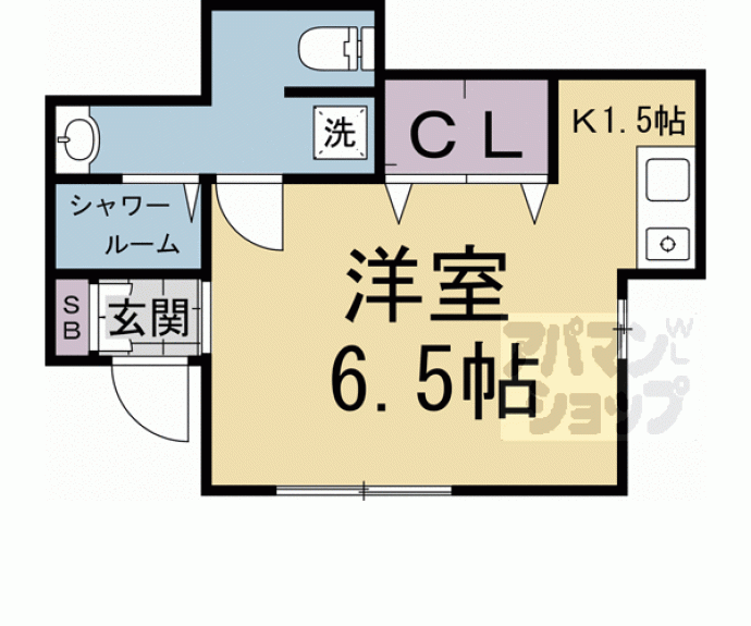 【八島貸家】間取