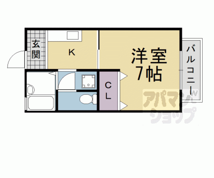 【ＴａＭａグラードＢ】間取