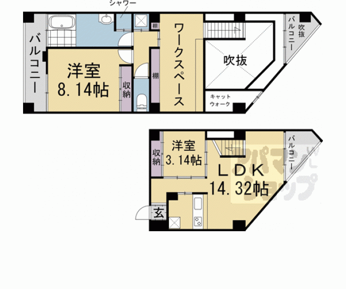 【グレースビーコン大宮】間取
