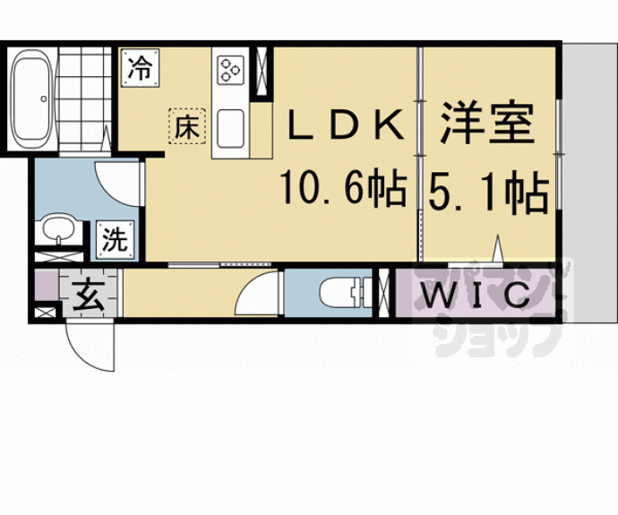 【ＧＲＡＭＭ岩倉】間取