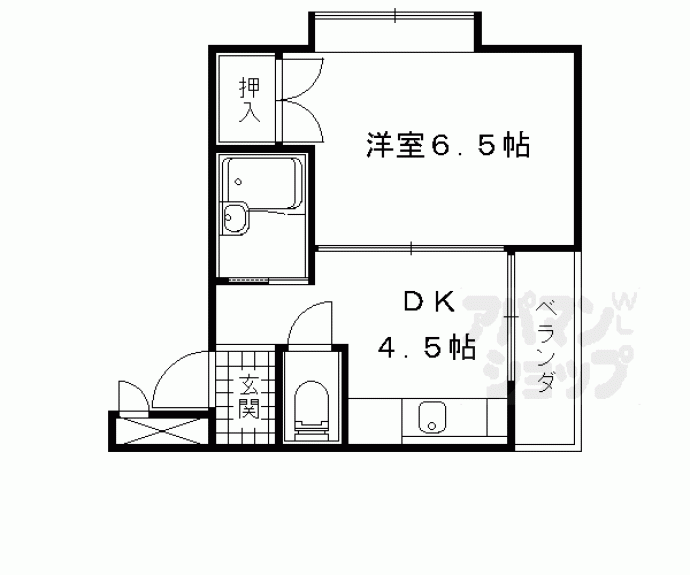 【クインズコート】間取
