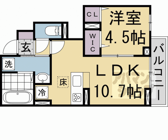 【キャッスルヴュー山口】間取