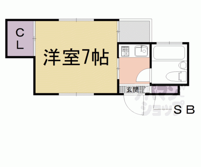 【音羽サンハイツ】間取