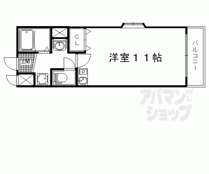 【ドエル竹鼻】間取