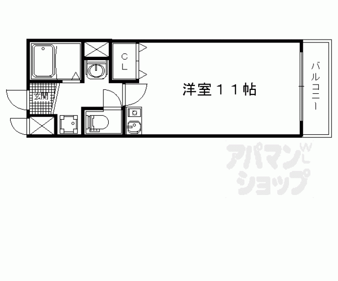 【ドエル竹鼻】間取
