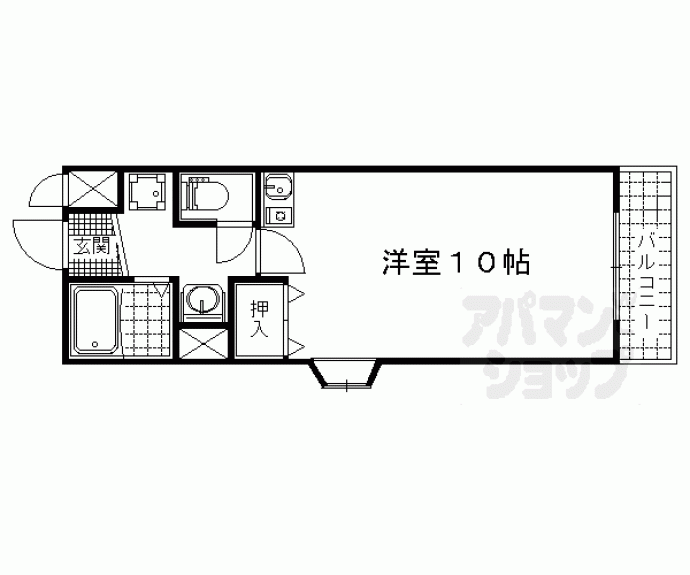 【ドエル竹鼻】間取